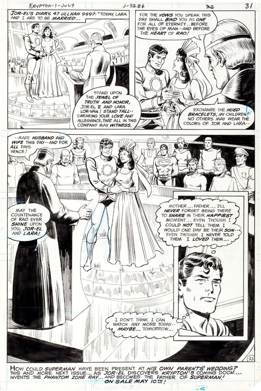 Howard Chaykin, Paul Kupperberg, Murphy Anderson, Ben Oda, Superman - World of Krypton - 