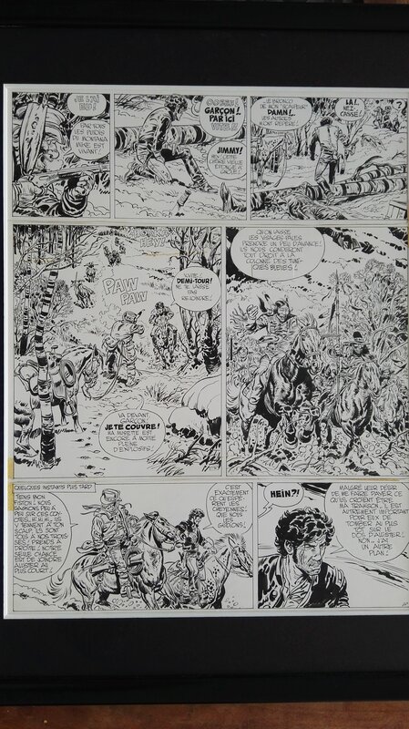 Général Tête Jaune by Jean Giraud - Comic Strip