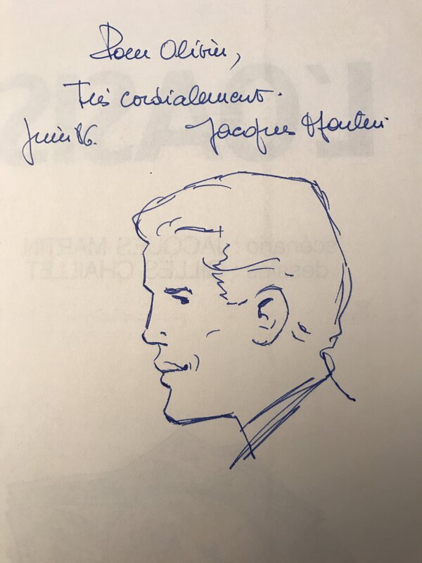 Lefranc L'oasis by Jacques Martin - Sketch