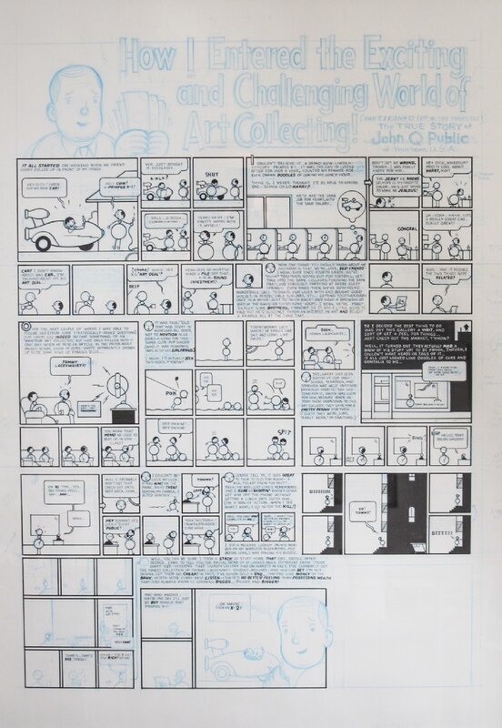 Chris Ware's Acme Novelty Library - Planche originale