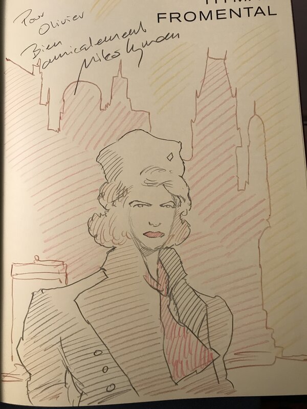 Le coup de Prague by Miles Hyman - Sketch