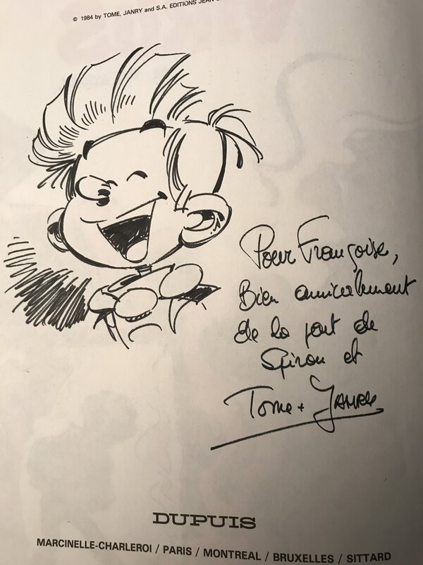 Tome, Spirou et Fantasio 33 - Virus - Sketch