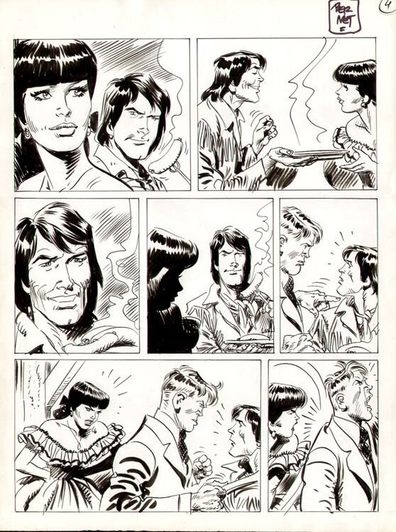 Tavp4 par Jordi Bernet - Planche originale