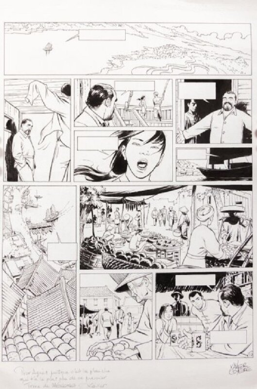 Mékong T1 or rouge by Xavier Coyère, Jean-Claude Bartoll - Comic Strip
