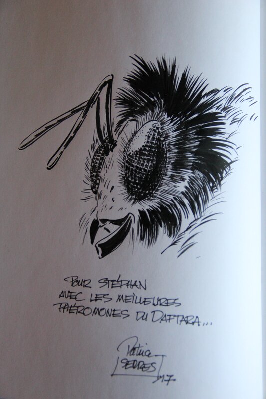 L Abeille by Patrice Serres - Sketch