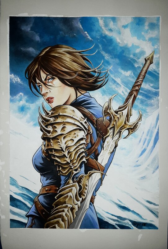 Alexe, La geste des chevaliers dragons T22 : Couverture - Original Cover