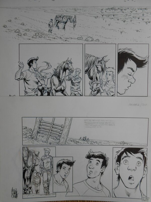 Charel Cambré, Marc Legendre, Amoras - Amphoria T2 - Jérusalem - 2013 - Planche originale