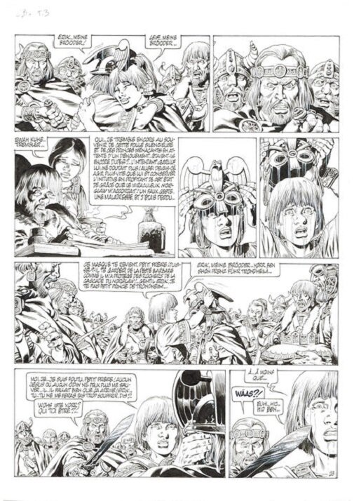 Jean-Yves Mitton, Chroniques  barbares t3 - Comic Strip