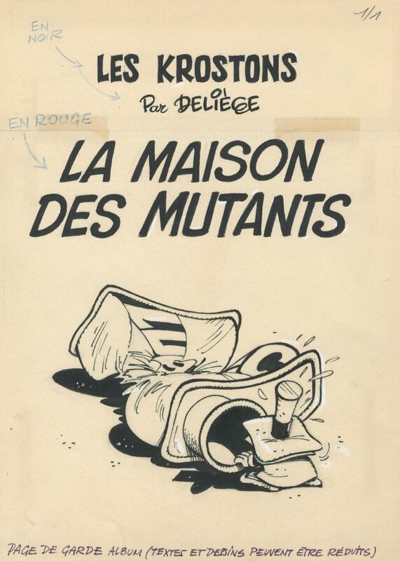 Les KROSTONS by Paul Deliège - Comic Strip