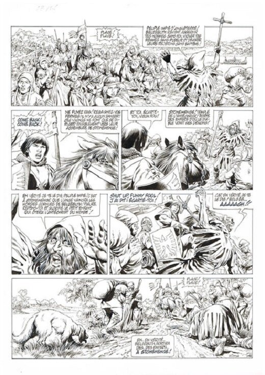 Jean-Yves Mitton, Chroniques  barbares t5 - Comic Strip