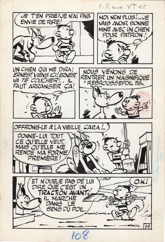 La vieille tige by Maurice Tillieux - Comic Strip