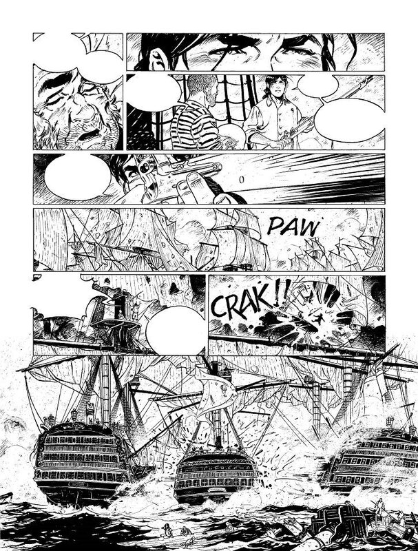 Trafalgar by Denis Béchu - Comic Strip
