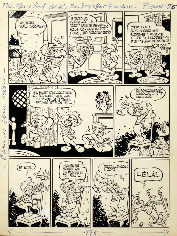 Mic, Mac et Pouf by Claude Marin - Comic Strip