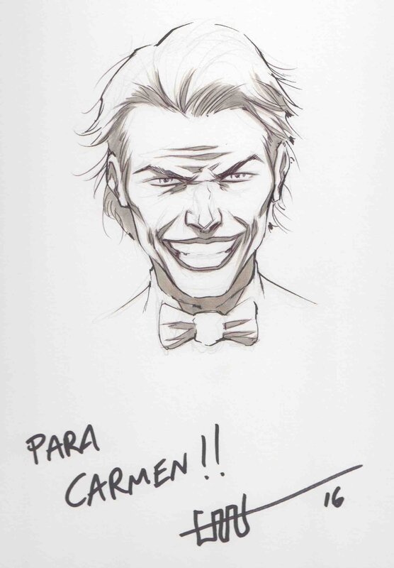 Joker by Cafu - Original Illustration