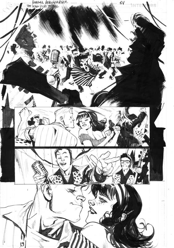 Rafael Albuquerque, American Vampire -  the Long Road to Hell #01 p01 - Comic Strip
