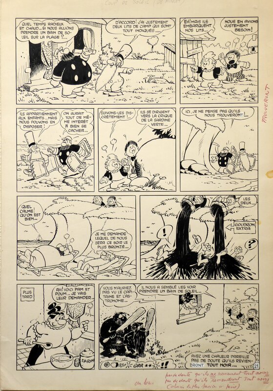Pim Pam Poum by Cézard - Comic Strip