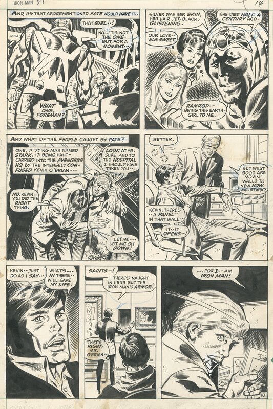 Don Heck, Gerry Conway, Jim Mooney, Sam Rosen, Iron Man - 