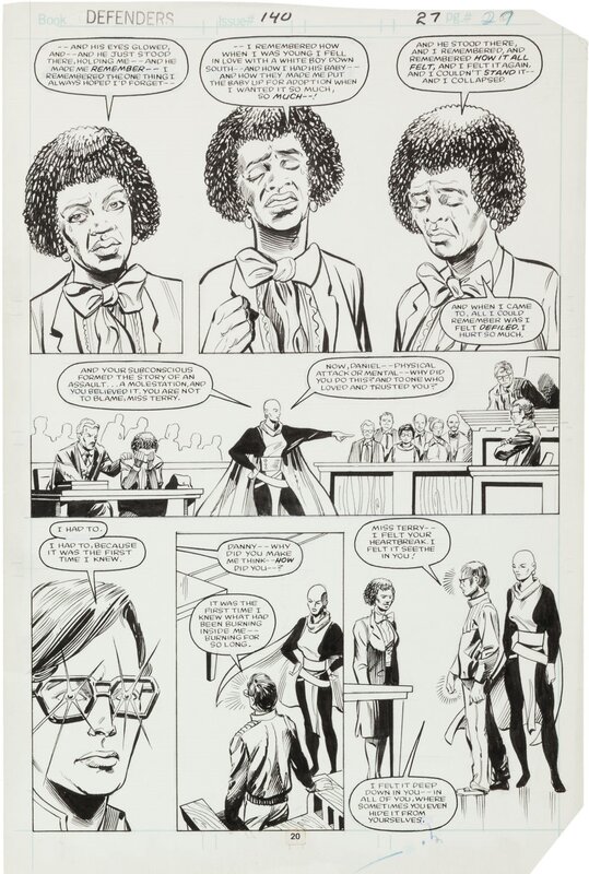 Don Perlin, Peter B. Gillis, Kim DeMudler, Janice Chiang, The New Defenders #140 P20 - Comic Strip
