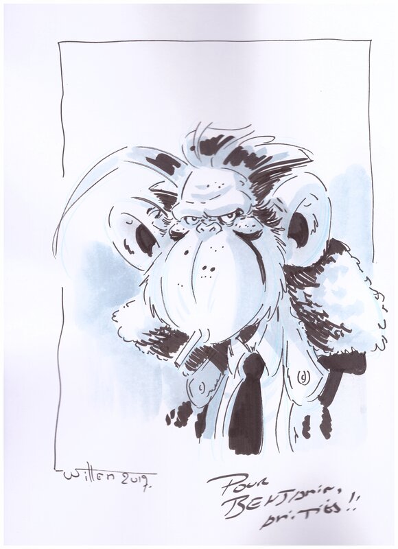 Etienne Willem, Les ailes du singe - T1 - Sketch