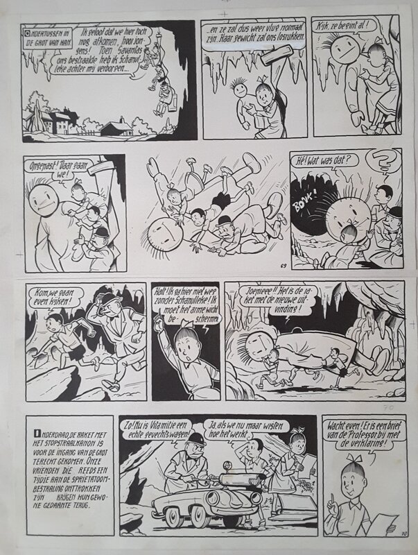 Willy Vandersteen, Studio Vandersteen, Suske en Wiske - Bob et Bobette - Comic Strip