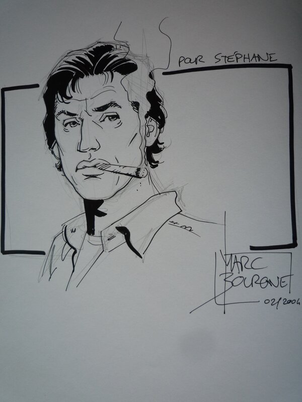 Franck LINCOLN by Marc Bourgne - Sketch