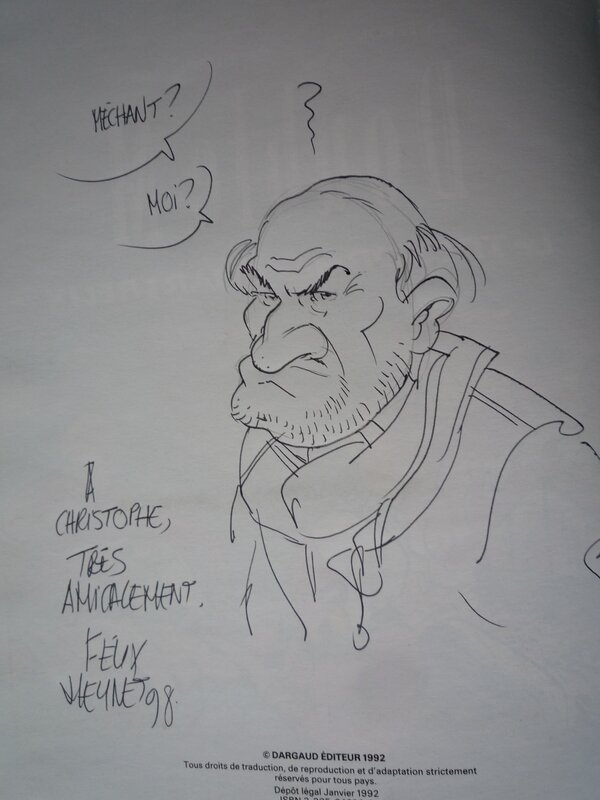 Marcel MESTRE by Félix Meynet - Sketch