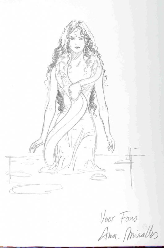 Ana Mirallès, Ana Miralles Eva Medusa - Sketch