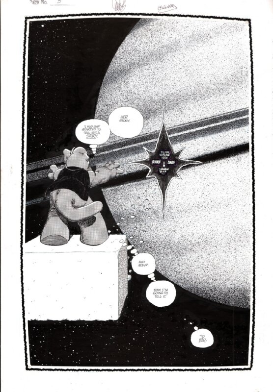 Cerebus page by Dave Sim, Gerhard - Comic Strip