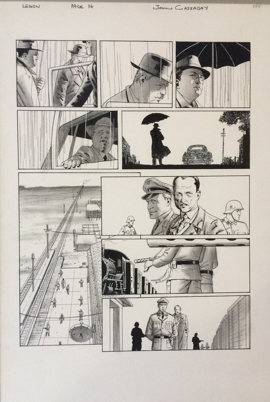 John Cassaday, Page 4 de je suis légion - Planche originale