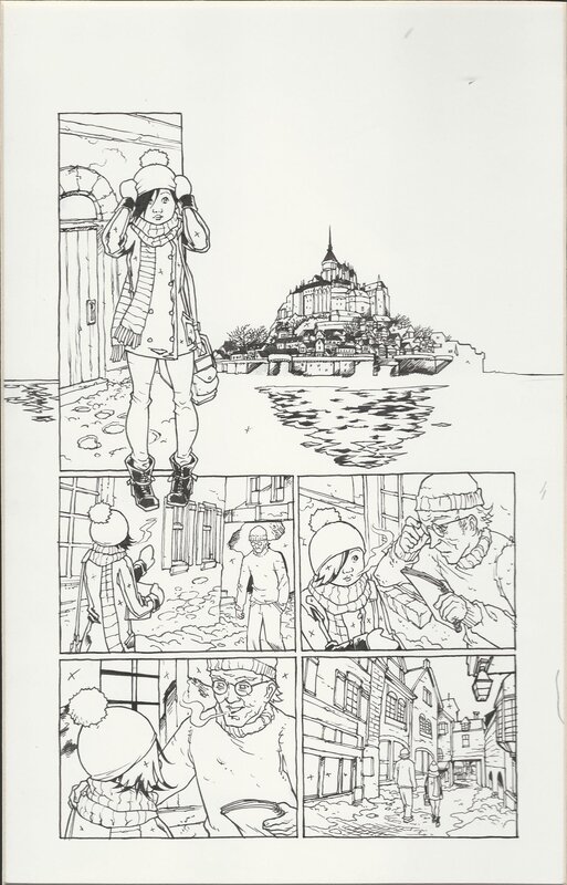 Glory #23 P13 par Ross dit Sophie campbel - Planche originale