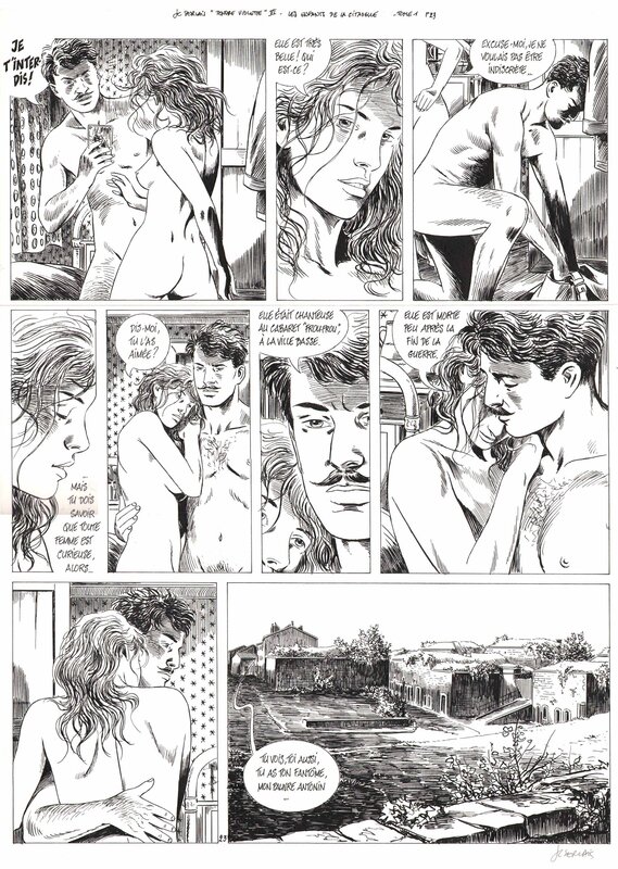 Tendre Violette VI by Jean-Claude Servais - Comic Strip