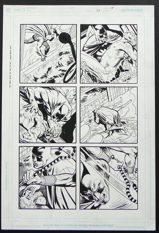 José Luis García-López, Kevin Nowlan, Batman confidential #25 p.17 - Comic Strip