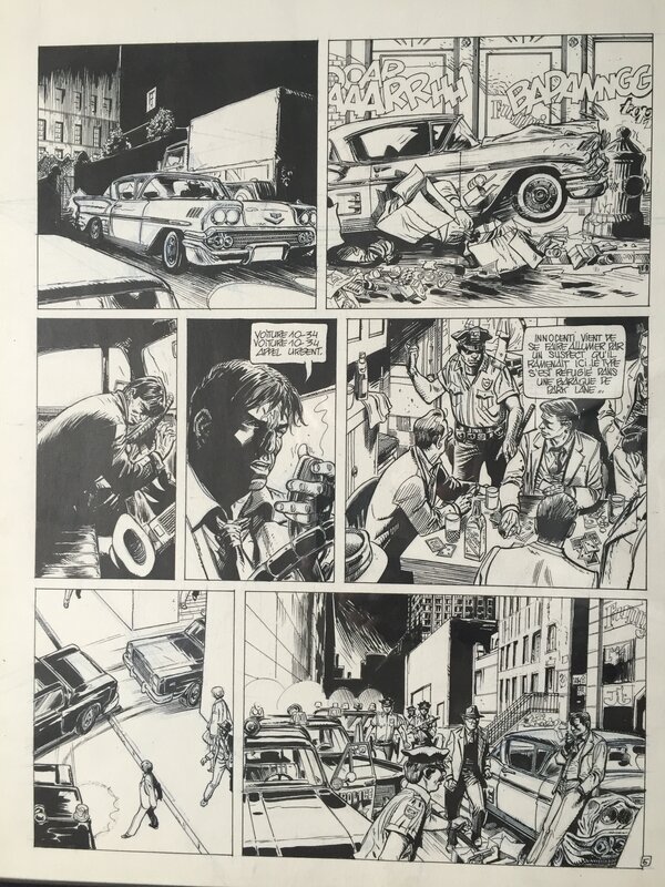Mémoires d'un 38 par Franz, Jean-Luc Fromental - Planche originale