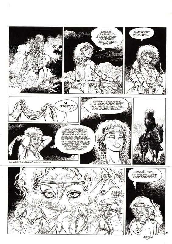 Michel Weyland, Aria - T13 Le cri du prophète - Pl 11 - Comic Strip