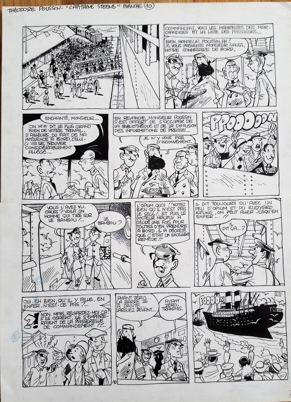 Frank Le Gall - Capitaine Steene - Comic Strip