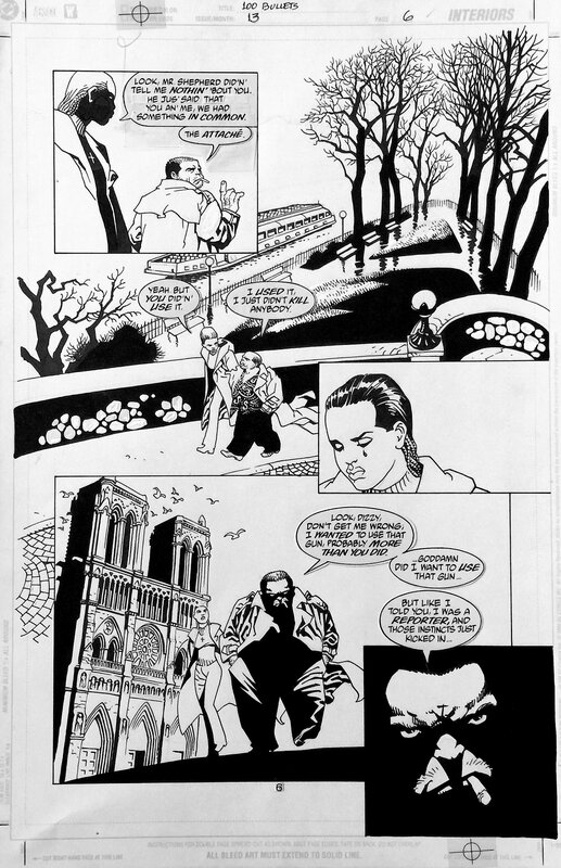 100 Bullets #13 pg 6 by Eduardo Risso - Comic Strip