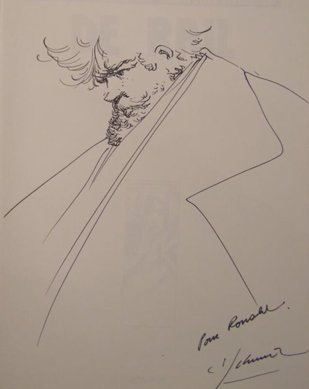 Le Rail by François Schuiten - Sketch