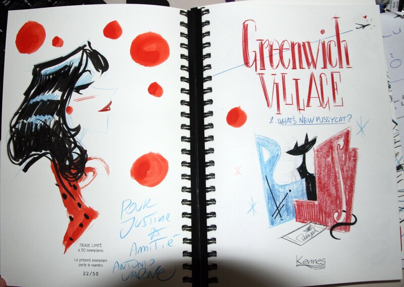 Antonio Lapone, Greenwich Village Sketchbook - Sketch