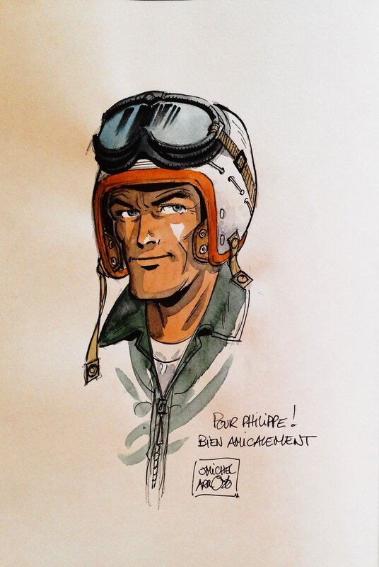 Jean-Michel Arroyo, 2015 --Dédicace SABRE SUR LA COREE -  1TT - Sketch