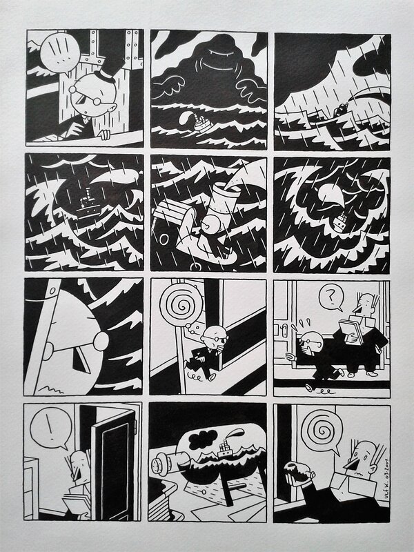 Hieronymus B. (2/2) par Ulf K. - Planche originale