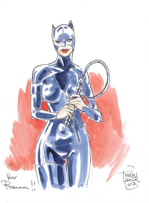 Catwoman par Porcel - Sketch