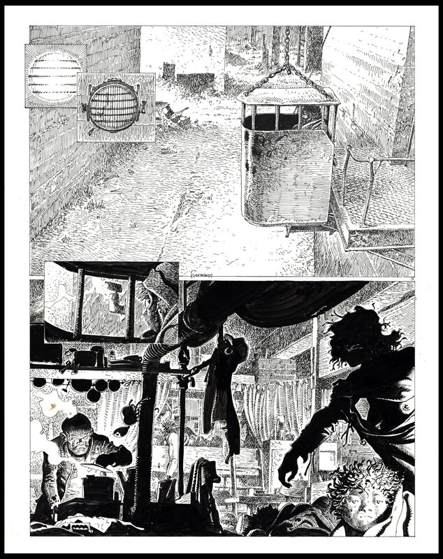 Hermann, 1982 - Abominable: La Cage - Planche 3 - Comic Strip
