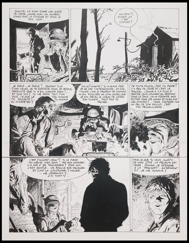 Hermann, 1978 - Jeremiah - Tome 3 - Planche 24 - Planche originale