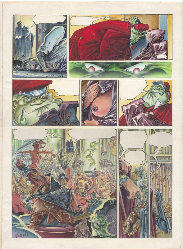 Azpiri, Lorna. Mouse Club, pág. 2 - Comic Strip