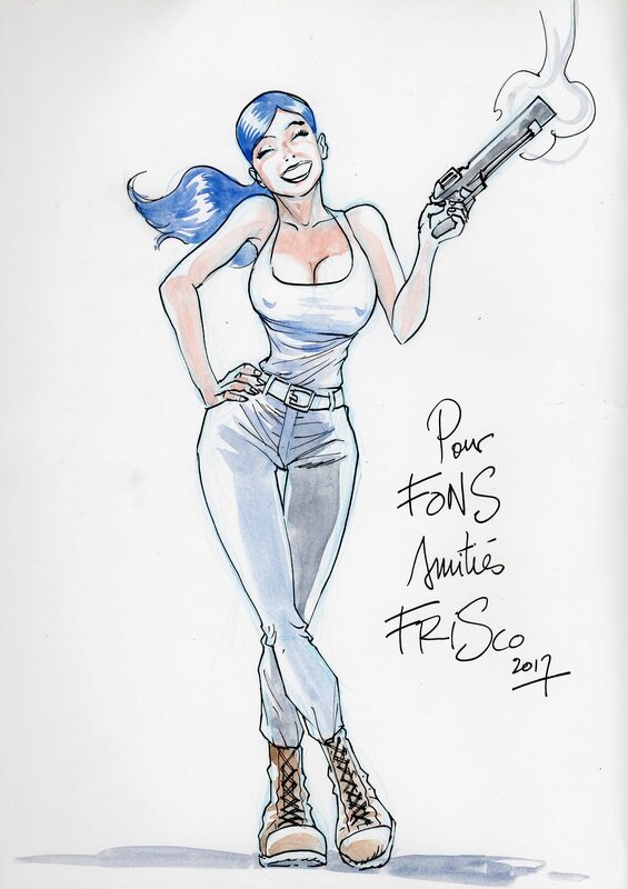 Frisco Mary from MX- 22 - Sketch