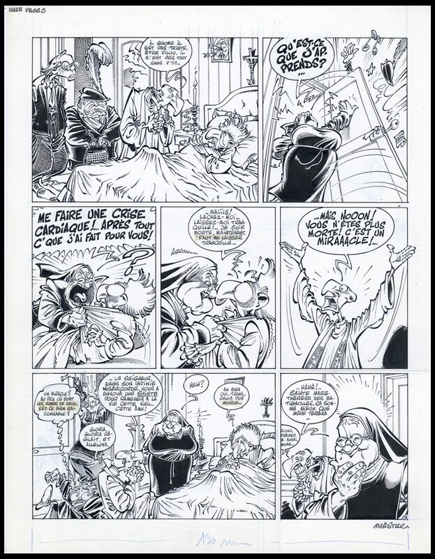 Maëster, 1987 - Soeur Marie-Thérèse - Tome 2 - Là ou le tas nasile - Comic Strip