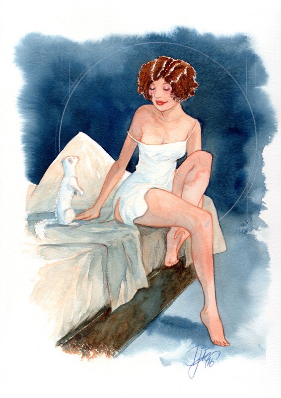 Fanny - Broadway par Djief - Illustration originale