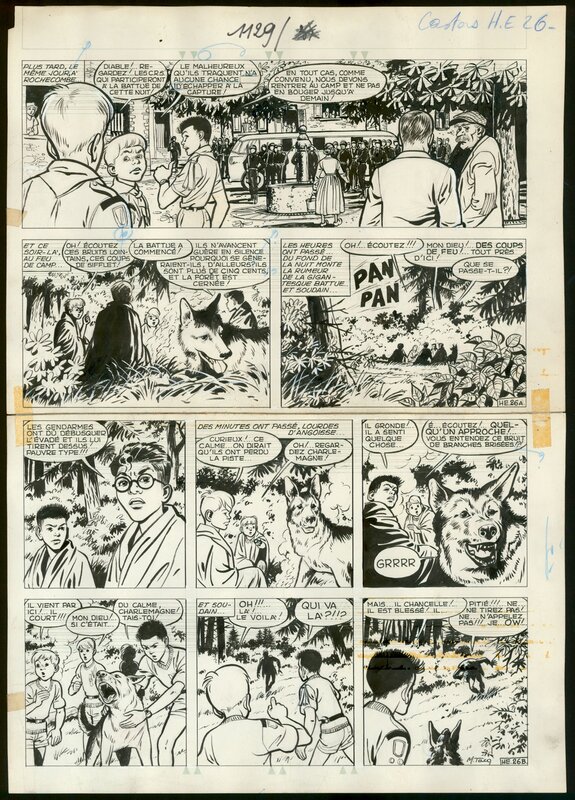 MiTacq, Le hameau englouti planche 26 - Comic Strip