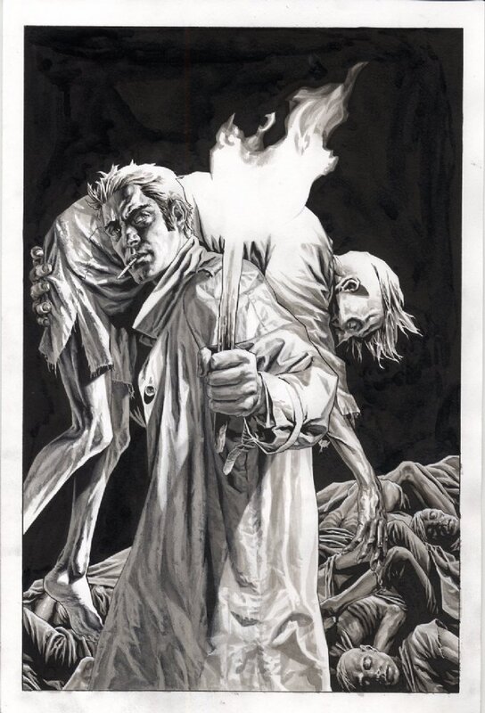 Lee Bermejo, Hellblazer 254 Cover - Original Cover