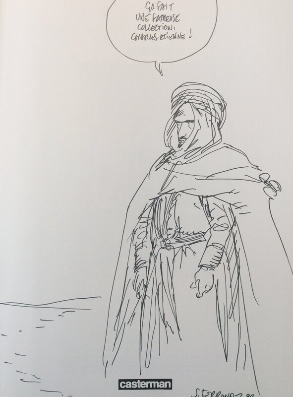 Carnets d'Orient by Jacques Ferrandez - Sketch